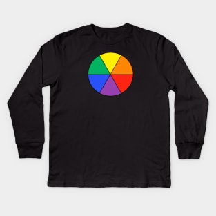 Color Wheel Kids Long Sleeve T-Shirt